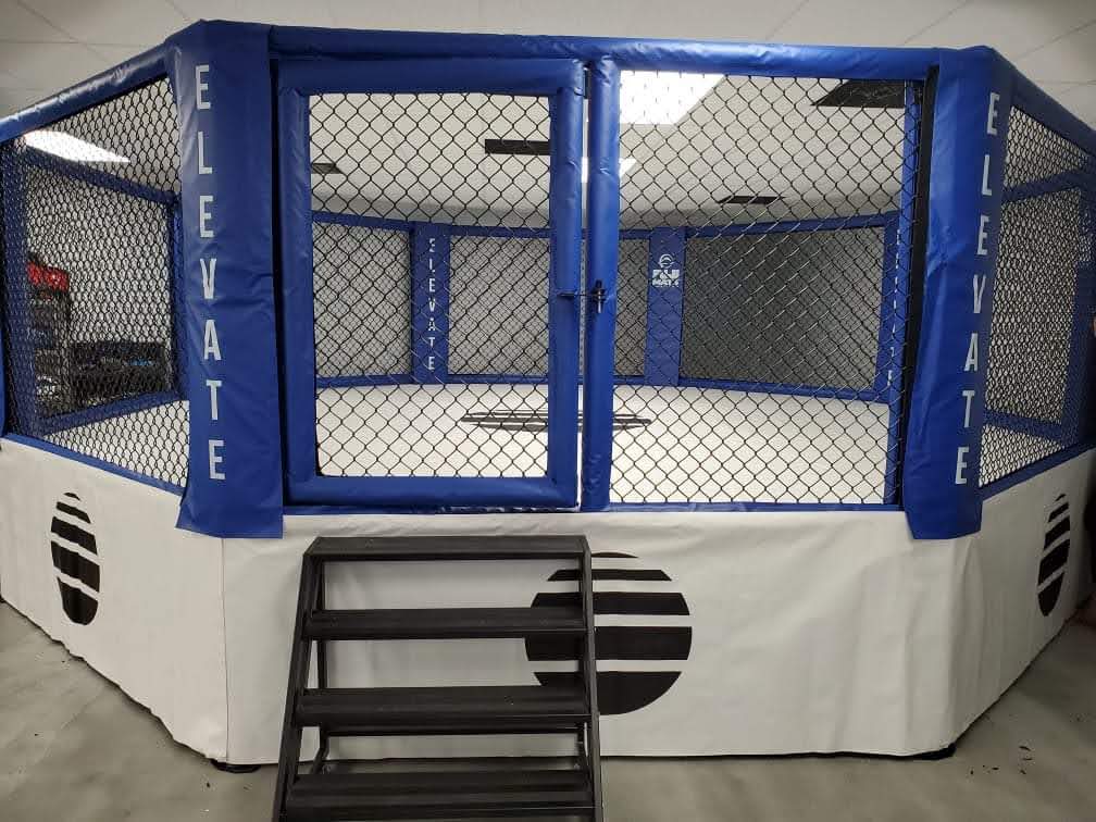 Vinyl vs. Canvas MMA Cage Floors