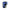 Fuji Adjustable Hook and Uppercut Wall Unit Black and Blue colour