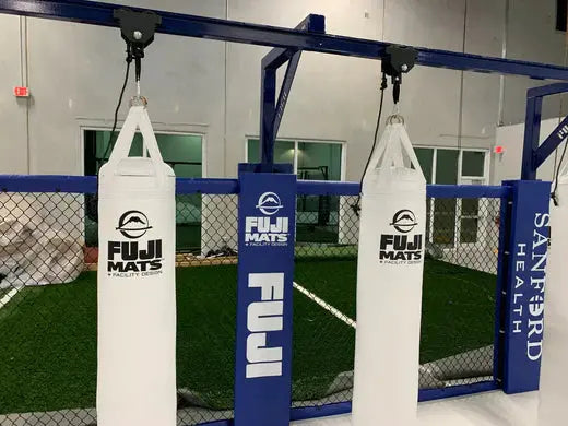 Benefits of Training with Fuji Mats Heavy Bag Racks