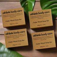 Athletic Body Care 4 Pack Soap Bars Athletic Body Care
