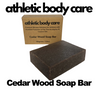 Athletic Body Care Soap Bars - Original Tea Tree, Eucalyptus and Cedar Wood Scrub