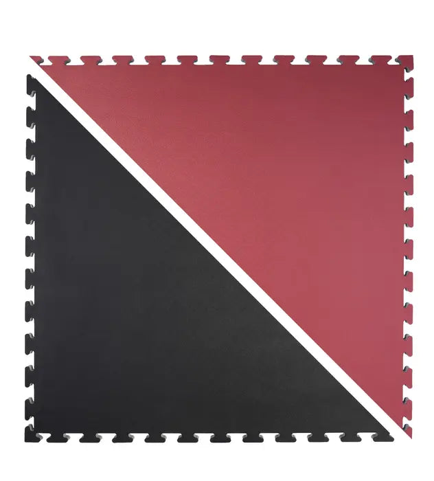 Fuji 25mm Octagon Puzzle Mat red with reversible black