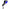 Fuji Blue Heavy Bag Trolley 2.0 left side view