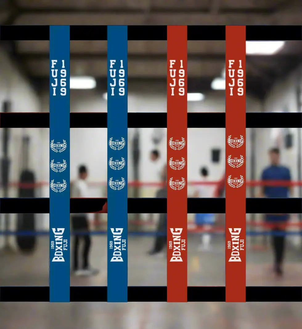 Fuji Boxing Ring Rope Dividers - Tri Colour