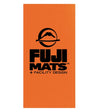 Fuji Orange Tatami Series Mats with Fuji Logo