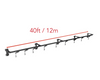Fuji Wall Mount Trolley Rack System 12 meter section