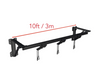 Fuji Wall Mount Trolley Rack System 3 meter section