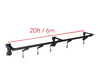 Fuji Wall Mount Trolley Rack System 6 meter section