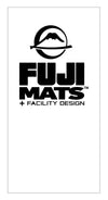 Fuji White Euro Wall Pad featuring the Fuji Logo
