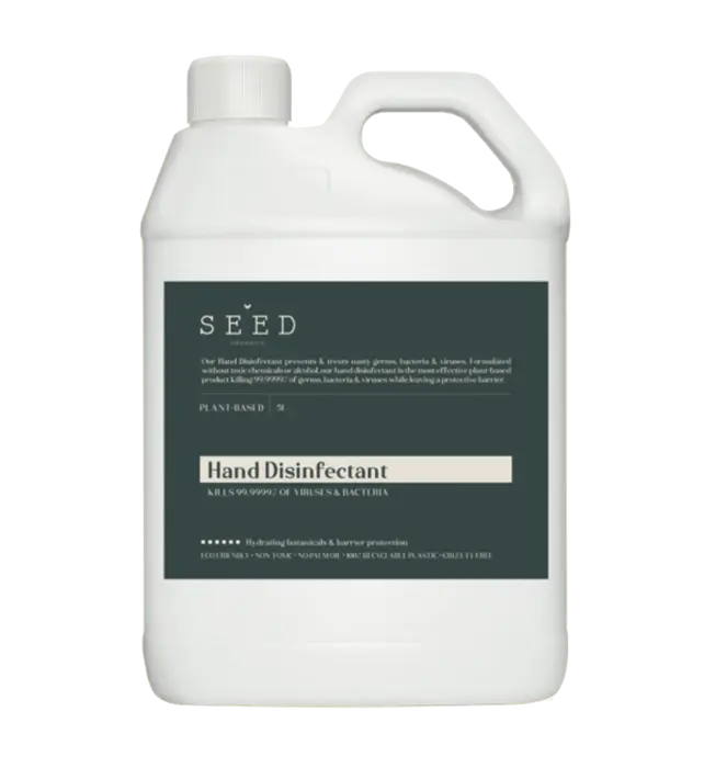 Seed Organic Hand Disinfectant - Size: 5 litre Seed Organics