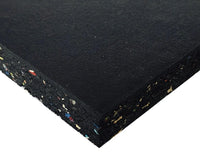 Legend 15mm High Performance Gym Tiles in Plain Black colour