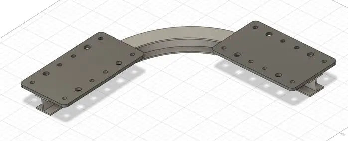 Fuji Mats Ceiling Mount 90 Degree Bend Fuji Mats