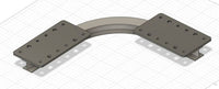 Fuji Mats Ceiling Mount 90 Degree Bend