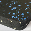 Sample of the Legend 20mm High Performance Gym Tiles in Blue Speckle