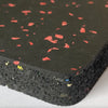 Sample of the Legend 20mm High Performance Gym Tiles in Red Speckle