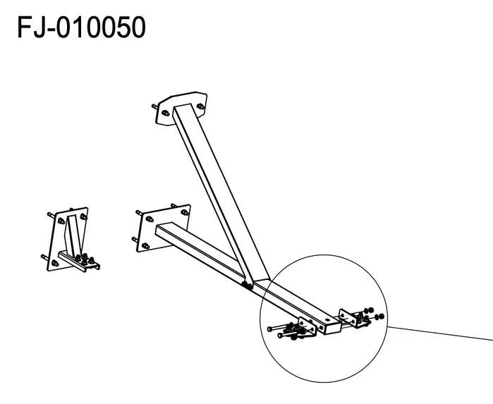 Fuji Trolley Beam Coupler Fuji Mats